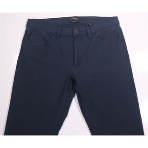 Theory Raffi Slim Fit Stretch Navy Blue 5-Pocket Pants Men's 31x27